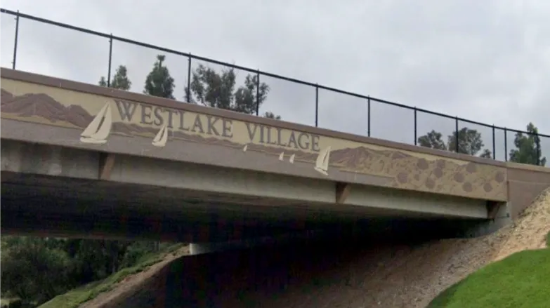 Westlake Village overpass